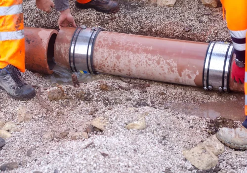 Broken pipes Repair2